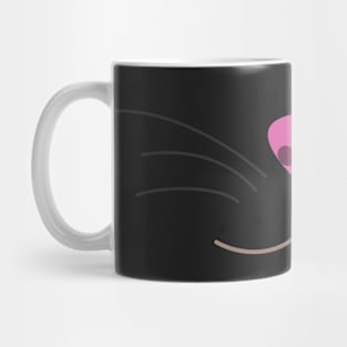 Cute funny cat face cartoon Mug